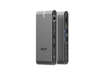 Acer HP.DSCAB.022 laptop dock/port replicator Wired USB 3.2 Gen 1 (3.1 Gen 1) Type-C Silver