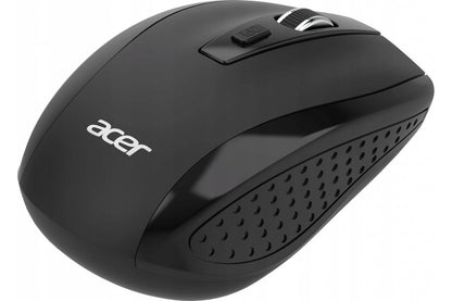 Acer Wireless Mouse MX202, Up to 1600 DPI, RF 2.4GHz Dongle, 6 Buttons, Black