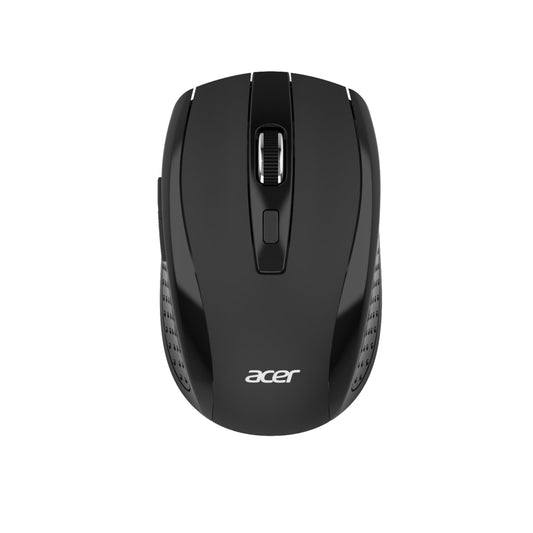 Acer Wireless Mouse MX202, Up to 1600 DPI, RF 2.4GHz Dongle, 6 Buttons, Black