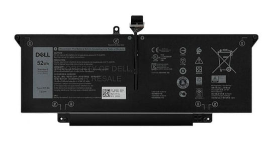 DELL Battery 4 Cell 52Whr for Latitude 7310 / 7410 - OEM: HRGYV WY9MP 4V5X2 JHT2H
