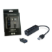 Conceptronic HUBBIES 4-Port USB 3.0 Hub with USB-C OTG Adapter
