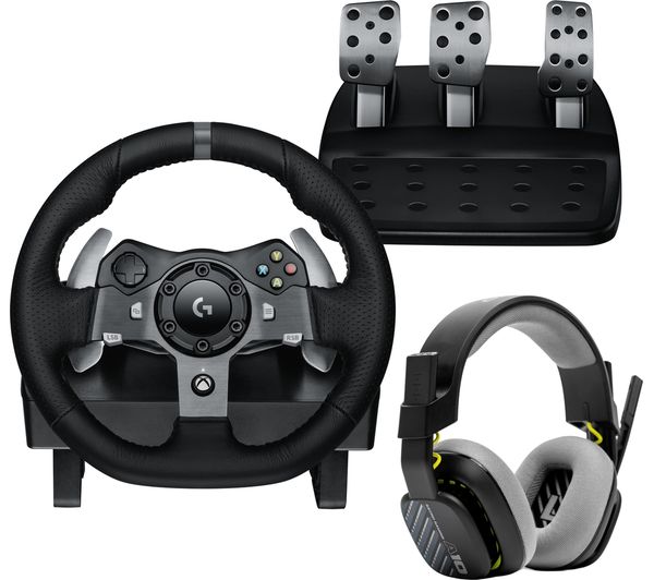 Logitech G920 DrivingForce RacingWheel GREY/GREEN