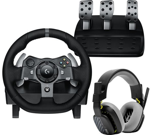 Logitech G920 DrivingForce RacingWheel GREY/GREEN