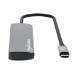 Manhattan USB-C Dock/Hub with Card Reader, Ports (x7): Ethernet, HDMI, USB-A (x3) and USB-C (x2), with Power Delivery (PD) 100W- requires external USB-C charger (not included). USB powered (no external power supply required) when PD is not in use