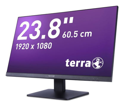 TERRA 3030261 computer monitor 60.5 cm (23.8") 1920 x 1080 pixels Full HD LCD Black