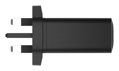 dbramante1928 IT - UK W. Charger - 2xUSB-C 70W + 1xUSB-A - BLK