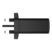 dbramante1928 IT - UK W. Charger - 2xUSB-C 70W + 1xUSB-A - BLK
