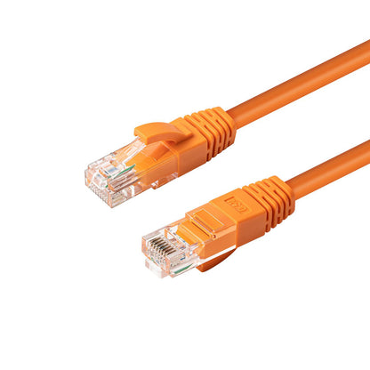 Microconnect MC-UTP6A02O networking cable Orange 2 m Cat6a U/UTP (UTP) Round