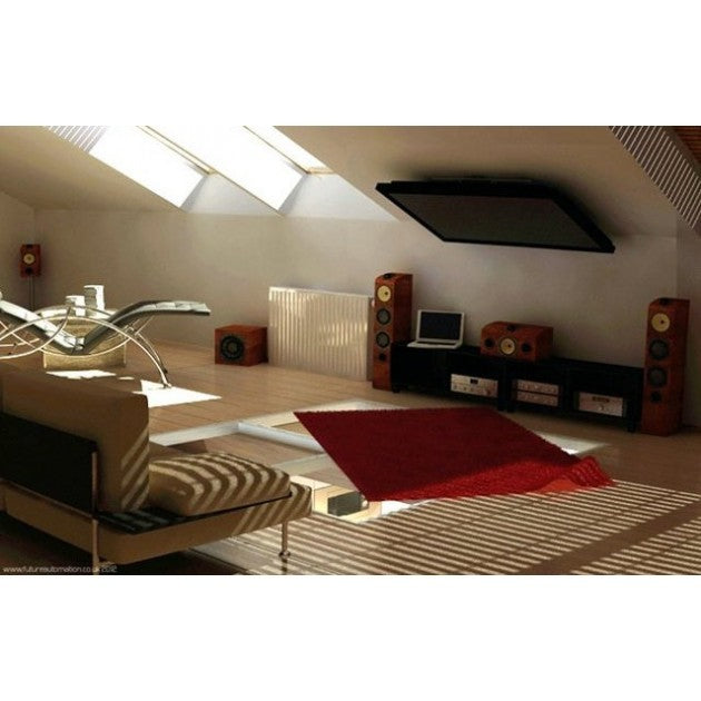 Techly ICA-CPLB-222 TV mount 94 cm (37") Black, Silver
