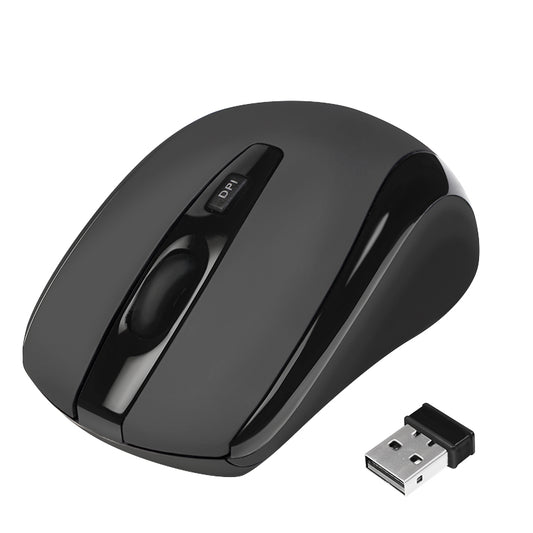 LogiLink ID0031 mouse Universal Ambidextrous RF Wireless Optical 1600 DPI