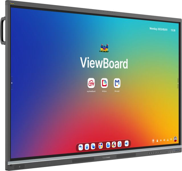 Viewsonic IFP6551-3C interactive whiteboard 165.1 cm (65") 3840 x 2160 pixels Touchscreen Black