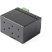 StarTech.com PoE+ Industrial Fiber to Ethernet Media Converter 30W - SFP to RJ45 - Singlemode/Multimode Fiber to Copper Gigabit Ethernet - Mini/Compact Size - IP-30/ -40 to +75C - TAA