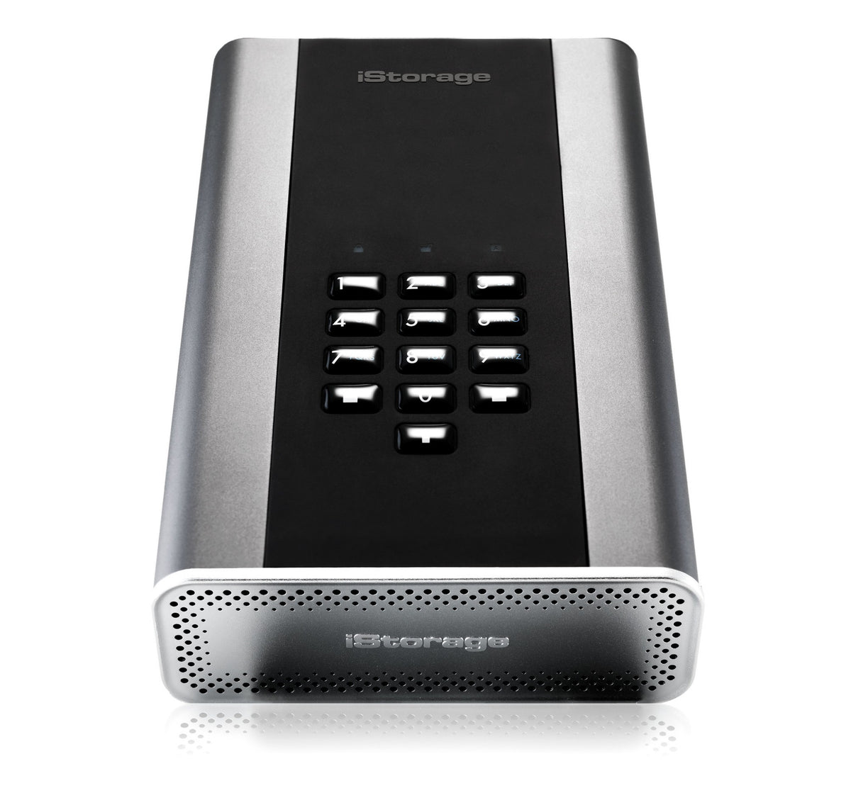 iStorage diskAshur DT² HDD 12TB | Secure Portable Desktop Drive |FIPS 140-2 Level 3 certified | AES-XTS 256-bit Hardware Encryption | Common Criteria EAL5+ (Hardware Certified) | PIN protected | OS & Platform Independent |GDPR, TAA Compliant|Brute force h