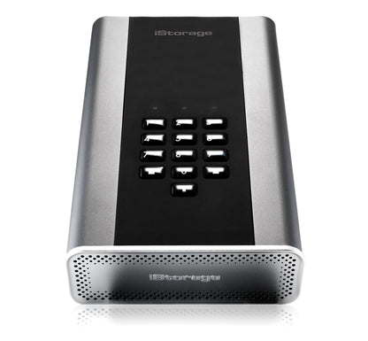 iStorage diskAshur DT² HDD 12TB | Secure Portable Desktop Drive |FIPS 140-2 Level 3 certified | AES-XTS 256-bit Hardware Encryption | Common Criteria EAL5+ (Hardware Certified) | PIN protected | OS & Platform Independent |GDPR, TAA Compliant|Brute force h
