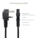 StarTech.com 3ft (1m) UK Laptop Power Cable, BS 1363 to C5 (Clover Leaf), 2.5A 250V, 18AWG, UK Laptop Replacement Cord, Printer Power Cable, Laptop Charger Cord, Laptop Power Brick Cord
