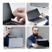 StarTech.com 14-inch 16:9 Bright Privacy Screen Filter with Touch, Flip-Over, 75% Light Transmittance, Anti-Glare Privacy Filter, +/- 30 Deg. View Angle
