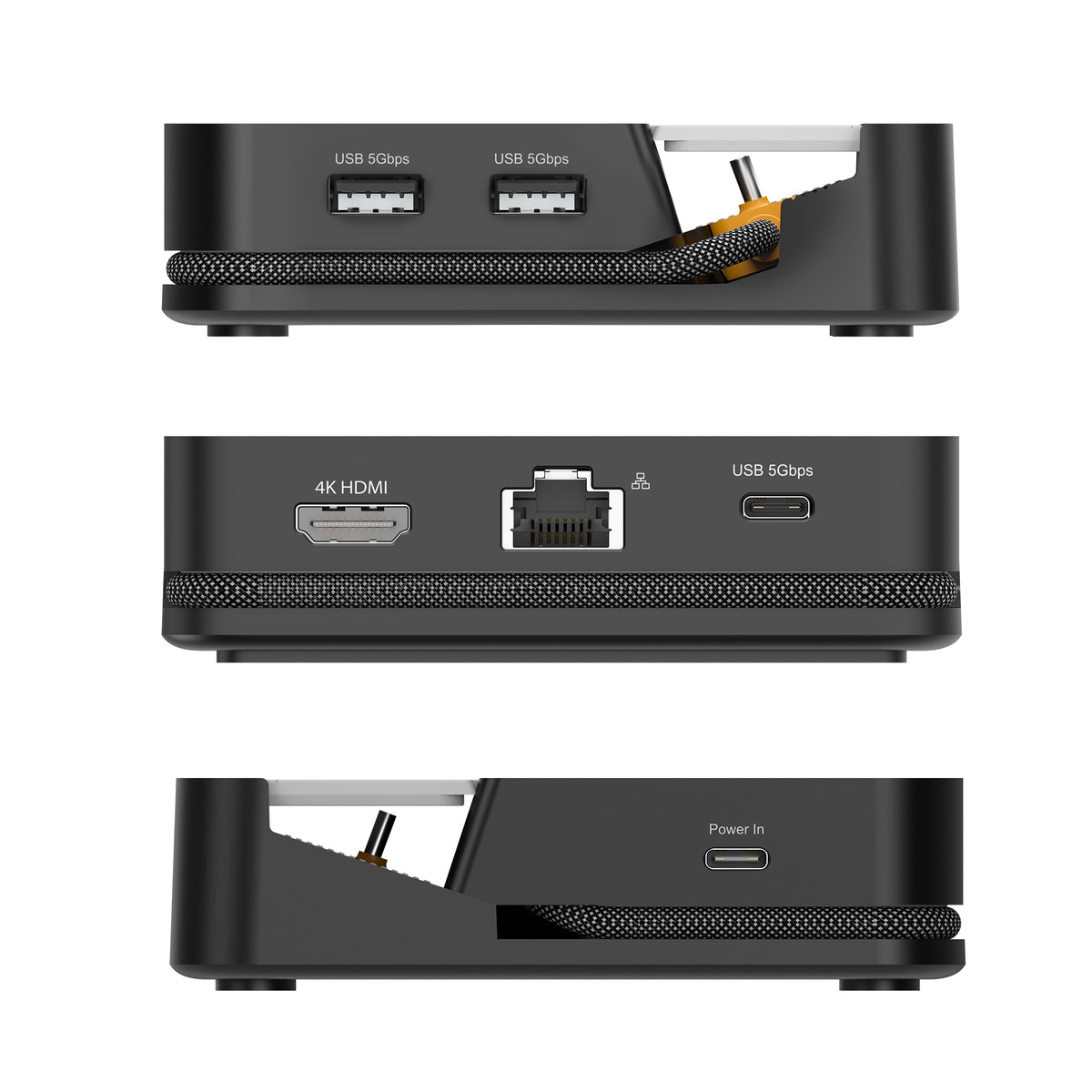 j5create JCD624-N mobile device dock station Mobile computer Black, Grey