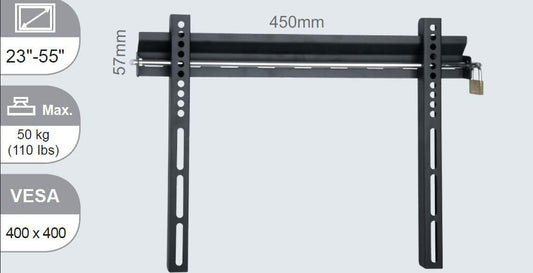 Vivolink VLMW2355 TV mount/stand 139.7 cm (55") Black