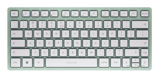 CHERRY KW 7100 MINI BT keyboard Universal Bluetooth QWERTY US International Mint colour