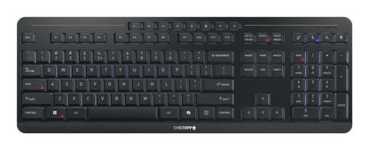 CHERRY Stream ultimate keyboard Home/Office USB + RF Wireless + Bluetooth QWERTY English Black
