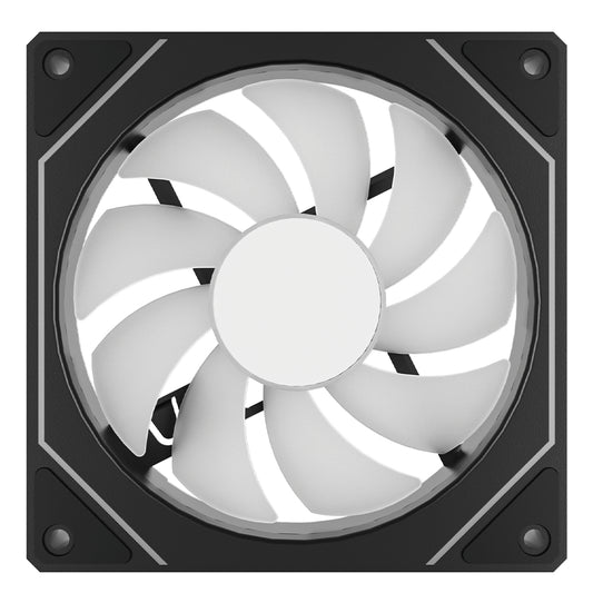 VIDA Infinity02 120mm Processor Fan 12 cm Black 1 pc(s)