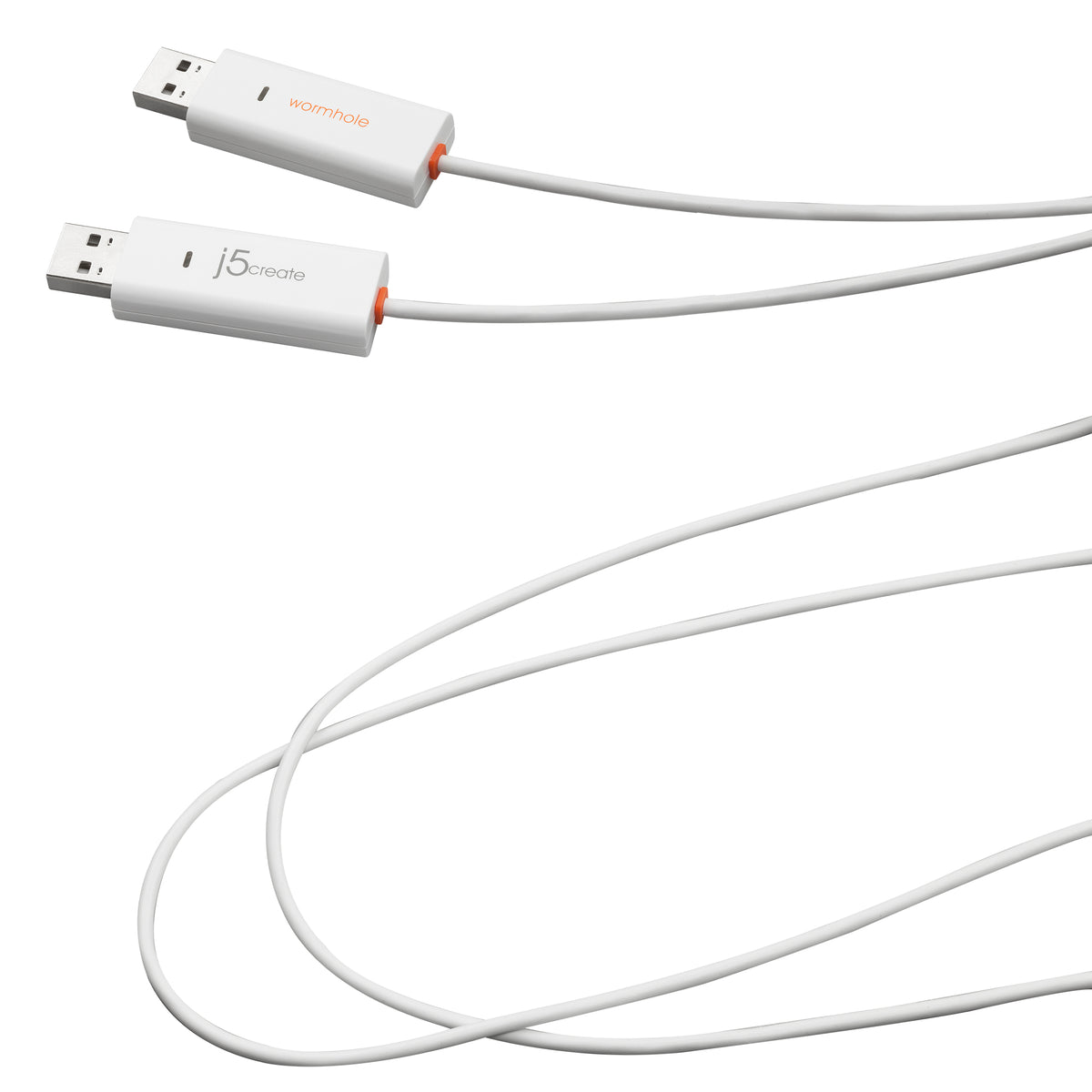 j5create JUC400 Wormhole™ Switch - Windows® & Mac®, White, 1.8 m