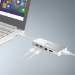 j5create JUD380 USB™ 3.0 Mini Dock, includes 1x HDMI port and 3x USB ports, Silver