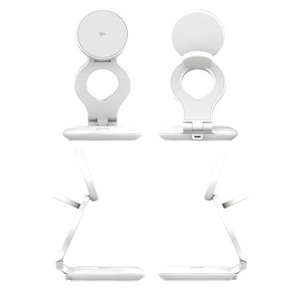 j5create Qi2 3-in-1 Magnetic Foldable Wireless Charging Station