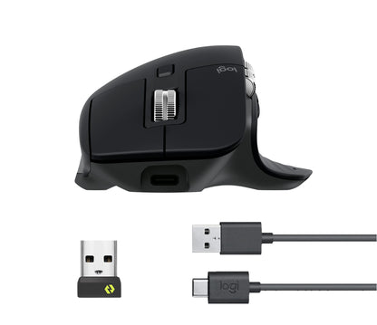 Logitech 910-006556 mouse Office Right-hand Bluetooth Laser 8000 DPI