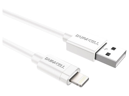 Duracell Sync/Charge Cable 1 Metre White