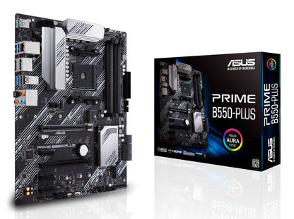 ASUS PRIME B550-PLUS AMD B550 Socket AM4 ATX