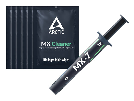 ARCTIC MX-7 - ULTIMATE Performance Thermal Paste with 6x MX Cleaner