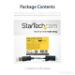 StarTech.com DisplayPort to HDMI Adapter - 4K 60Hz Active DP 1.4 to HDMI 2.0 Video Converter - DP to HDMI Monitor/TV/Display Cable Adapter Dongle - Latching DP Connector