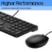 HP Wired Desktop 320MK Mouse and Keyboard
