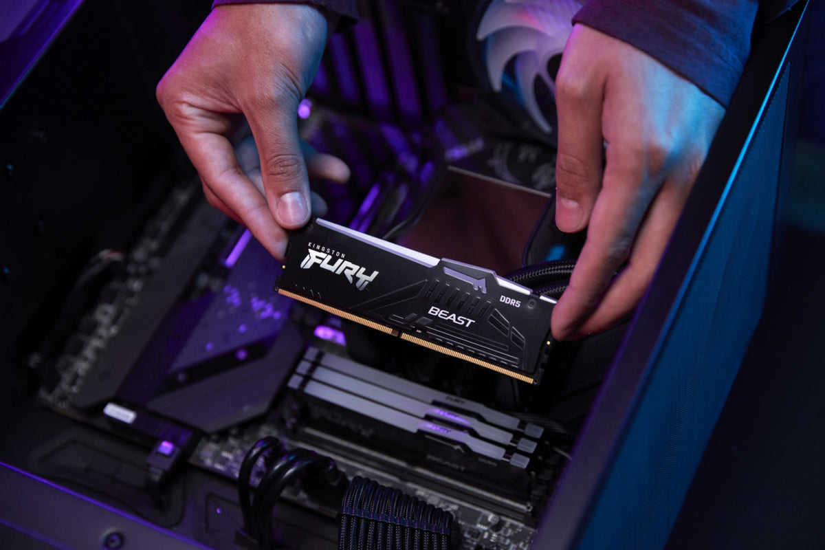Kingston Technology FURY Beast 16GB 5200MT/s DDR5 CL40 DIMM RGB