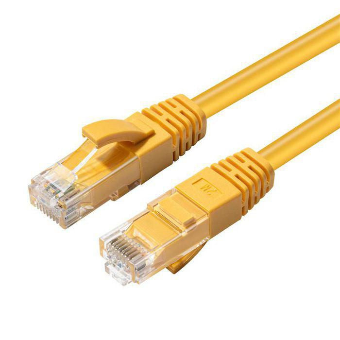 Microconnect UTP502Y networking cable Yellow 2 m Cat5e U/UTP (UTP) Round