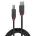 Lindy 3m USB 2.0 Type A to B Cable, Anthra Line