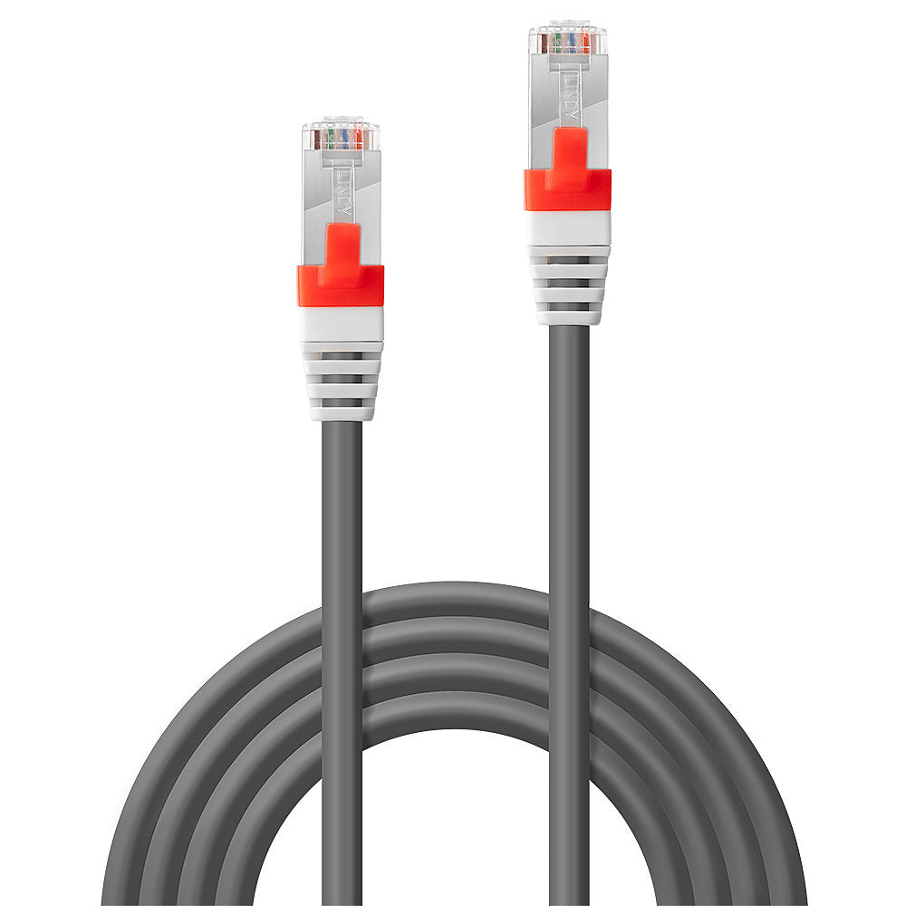 Lindy 5m Cat.6A S/FTP LSZH Network Cable, Grey