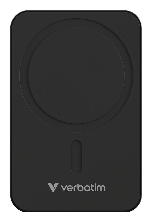Verbatim Charge 'n' Go Essentials Power Bank Magnetic Wireless 20000 mAh Black