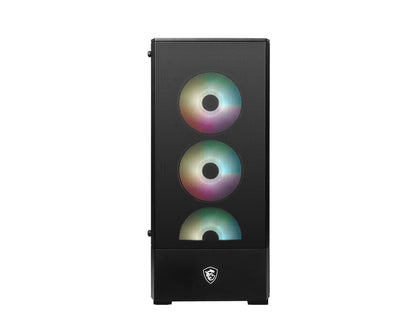 MSI MAG Forge 112R Midi Tower Black, Transparent