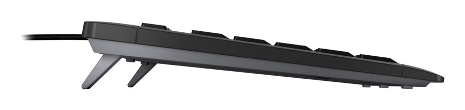 CHERRY STREAM keyboard Home/Office USB QWERTY Portuguese Black, Grey