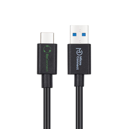 Microconnect ECO-USB3.1CA2 USB cable USB 3.2 Gen 1 (3.1 Gen 1) 2 m USB C USB A Black