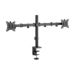 Equip 17"-32" Articulating Dual Monitor Desk Mount Bracket