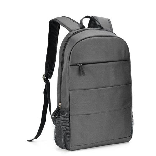 Euro IT 15.6" Laptop Backpack, 2 Internal Compartments, Front Pocket, Grey, OEM