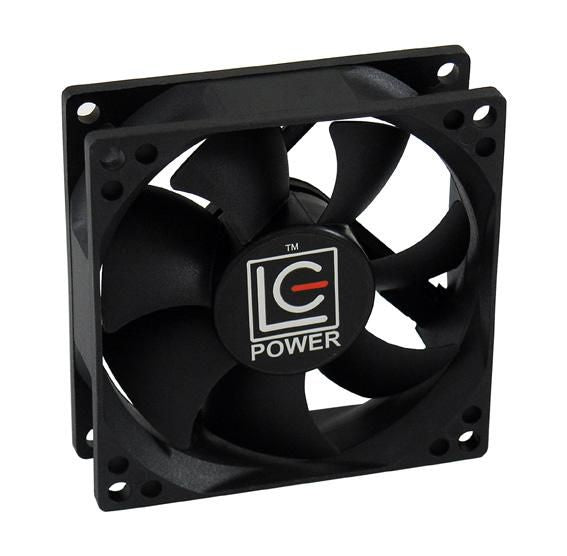 LC-POWER 80*80*25 LC-CF-80 PWM retail LC-CF-80, Computer case, Fan, 8 cm, 800 RPM, 2200 RPM, 9.1 dB