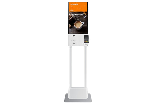 Samsung LH24KMATBGC Kiosk design 60.5 cm (23.8") Wi-Fi 250 cd/m² Full HD White Touchscreen 16/7