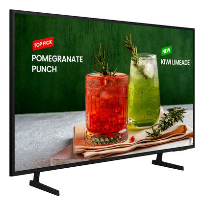 Samsung BE55D-H Digital signage flat panel 139.7 cm (55") LED Wi-Fi 4K Ultra HD Black Tizen 16/7