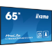 iiyama LH6560UHS-B2AG Signage Display Digital A-board 163.8 cm (64.5") LED Wi-Fi 500 cd/m² 4K Ultra HD Black Built-in processor Android 11 24/7