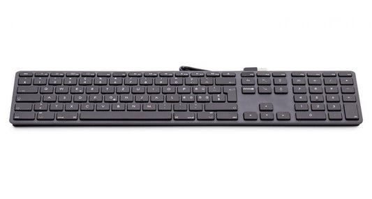 LMP USB numeric Keyboard KB-1243, 110 keys, 2x USB, aluminum, Italian layout, macOS, space grey