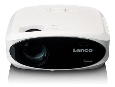 Lenco Data Projector Standard Throw Projector 250 Ansi Lumens Led 1080P (1920X1080) Black, White
